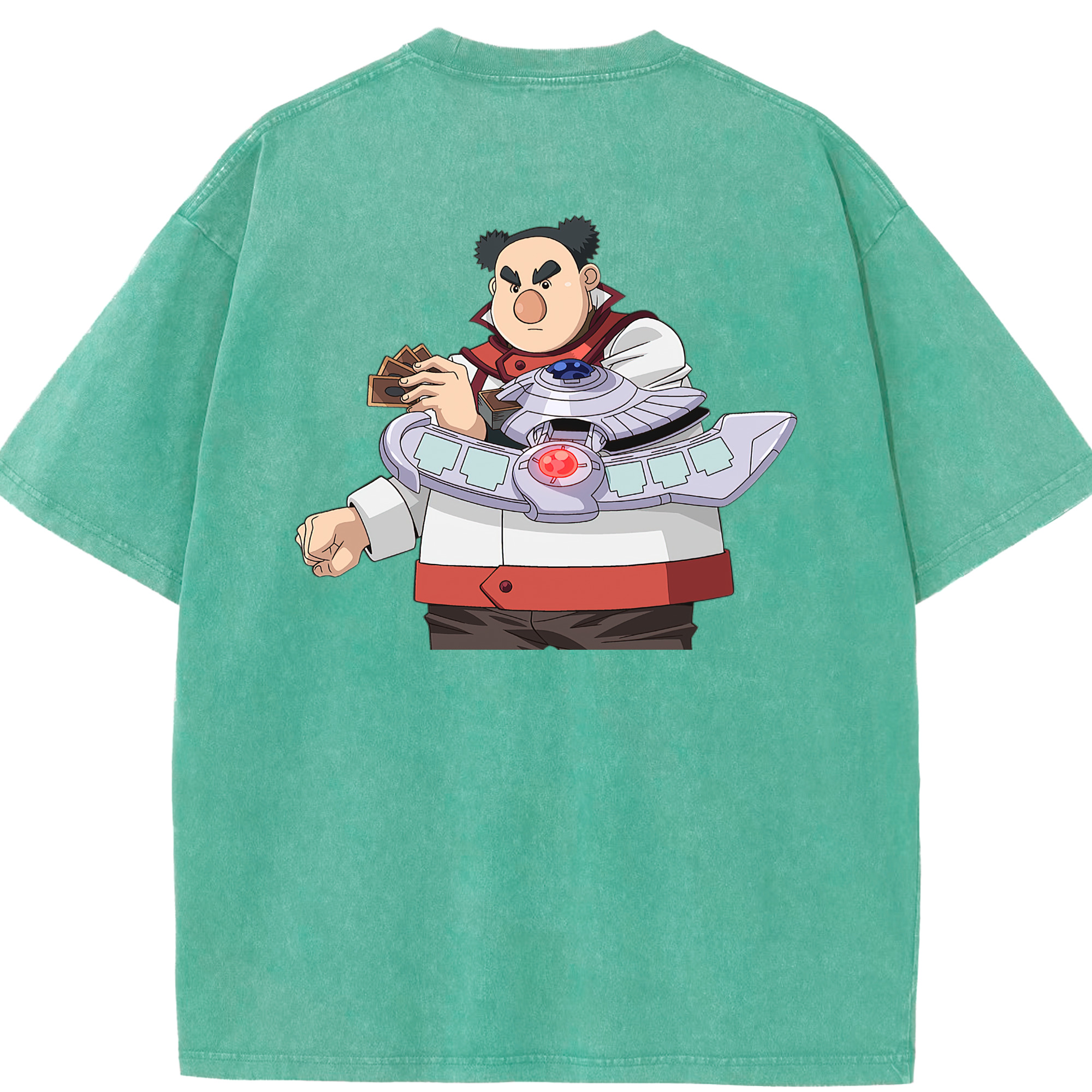 （画像用） 遊☆戯☆王 Yu-Gi-Oh! 綿100% ヴィンテージ風 半袖Tシャツ（背面プリント）